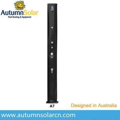 A7 Aluminum Solar Shower with Autuomatic Spray & Footwash, 40L