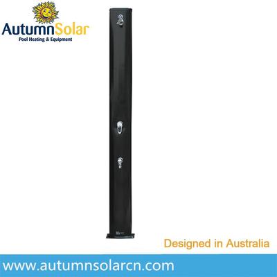A6 Aluminum Solar Shower with Automatic Footwash 40L